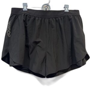 WHOOP Performance Running Shorts Lined 4” Inseam Tracker-Ready Black Mens XXL